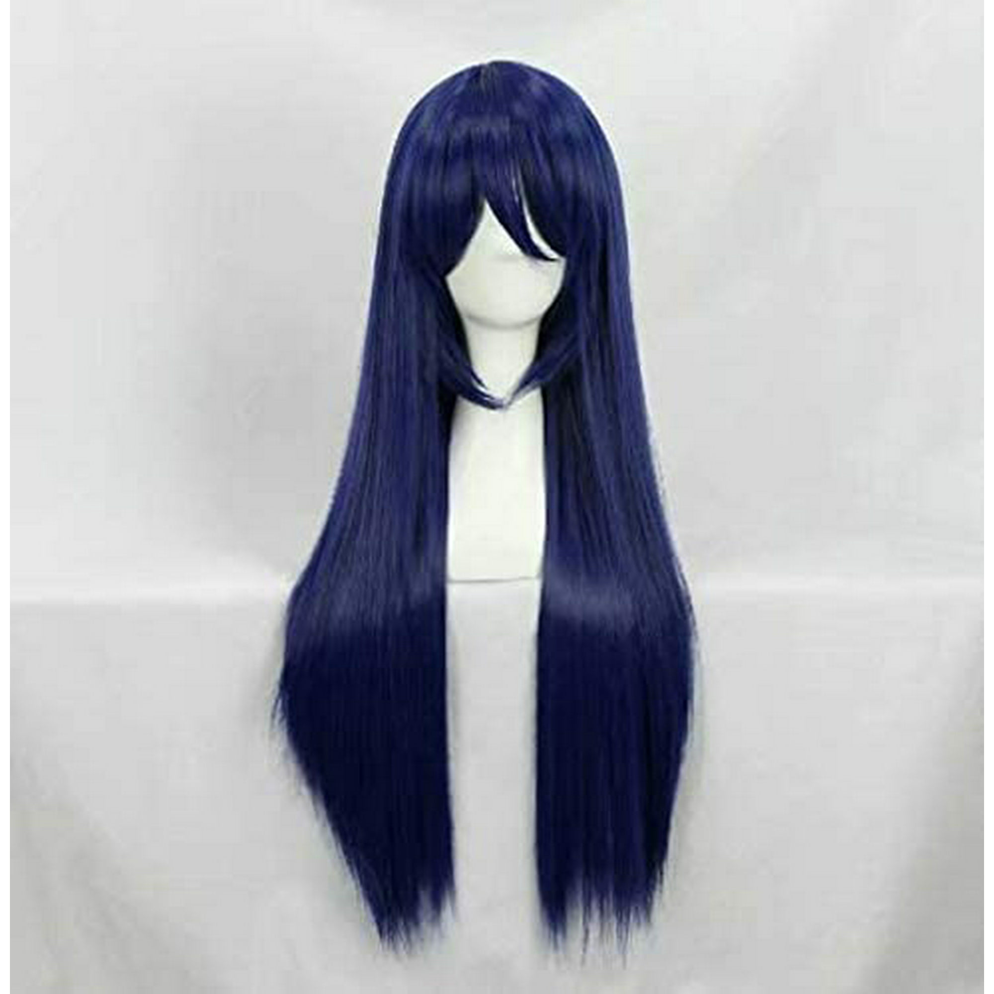Sonoda Umi Cosplay Wig Japanese Anime Love Live Cos Long Blue Straight Wigs